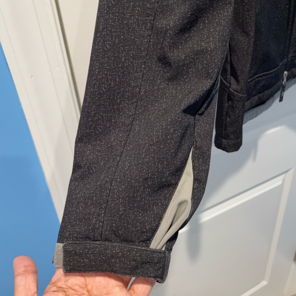 Free Country Black Water-Resistant Women’s Large Spring Jacket | Fleece lining - Picture 5 of 7